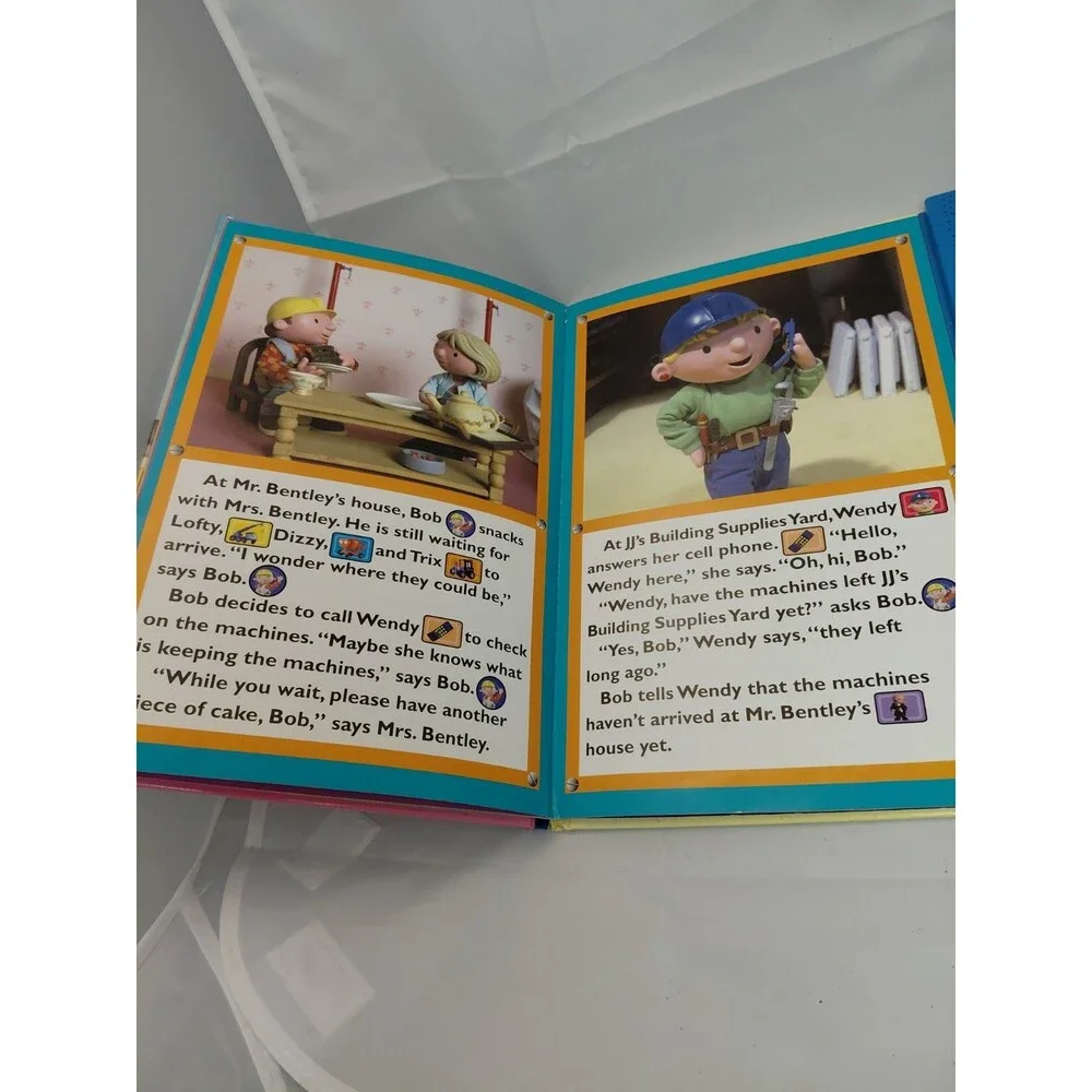 Vintage 2003 Bob the Builder – Bob's Busy Building Day – Interactive Play Sound